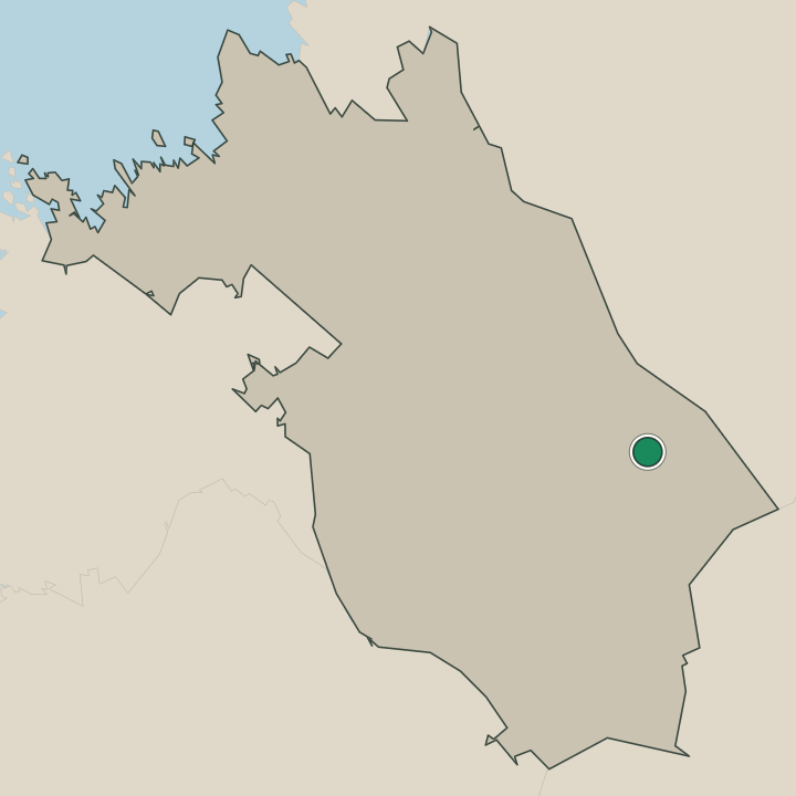 Map showing Lestijärvi in Keski-Pohjanmaa