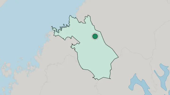 Map of Toholampi in Finland