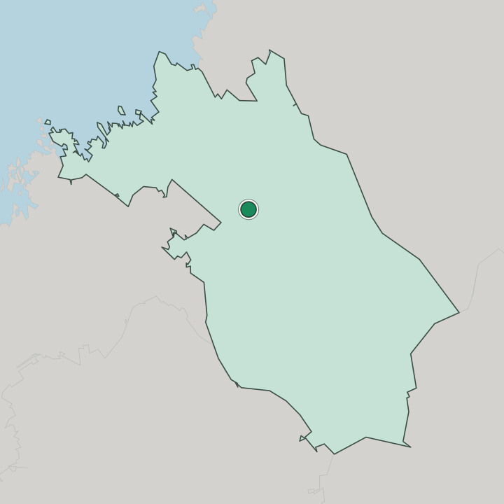 Map showing Ullava — In Keski-Pohjanmaa