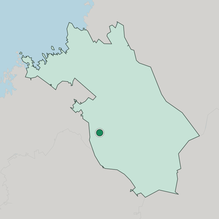 Map showing Veteli — In Keski-Pohjanmaa