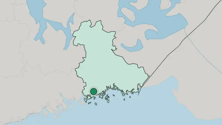 Map of Broby in Finland