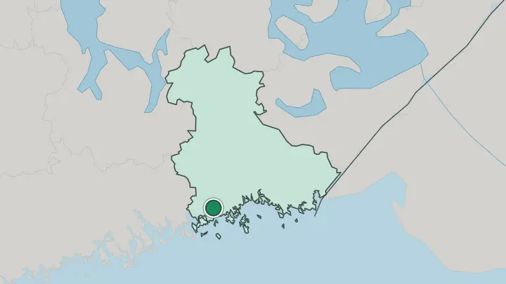Map of Broby in Finland