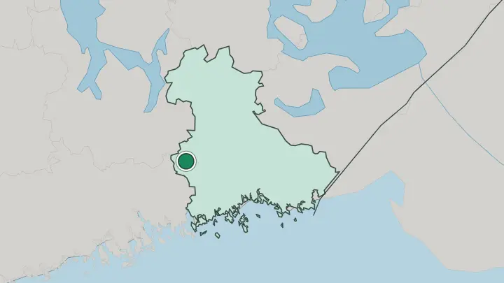 Map of Elimäki in Finland