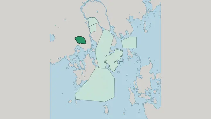 Map of Karhuvuori in Kotka