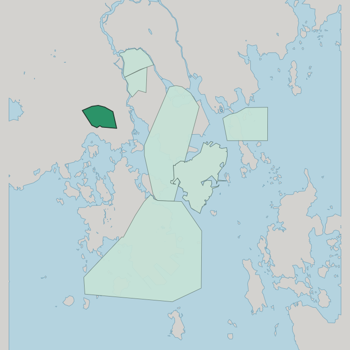 Map showing Karhuvuori — In Kotka