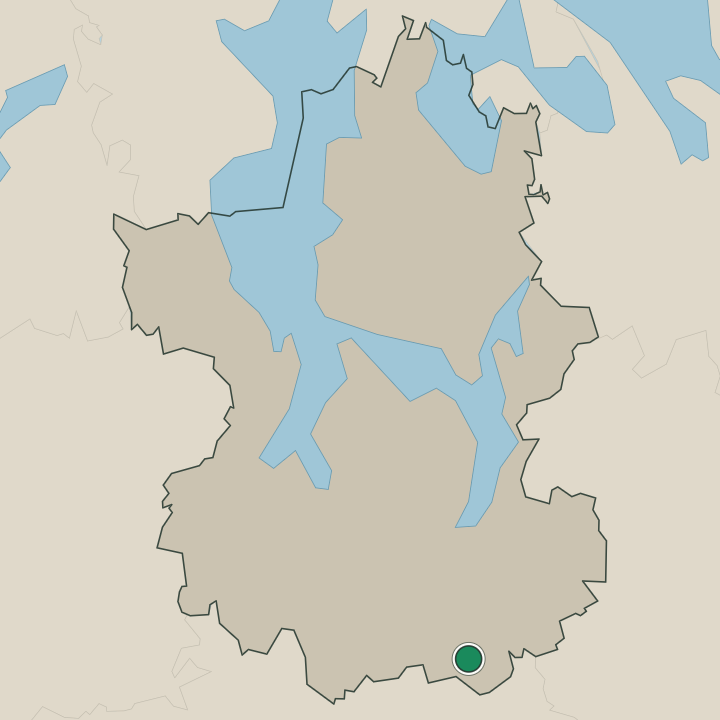 Map showing Artjärvi in Paijat-Hame Region