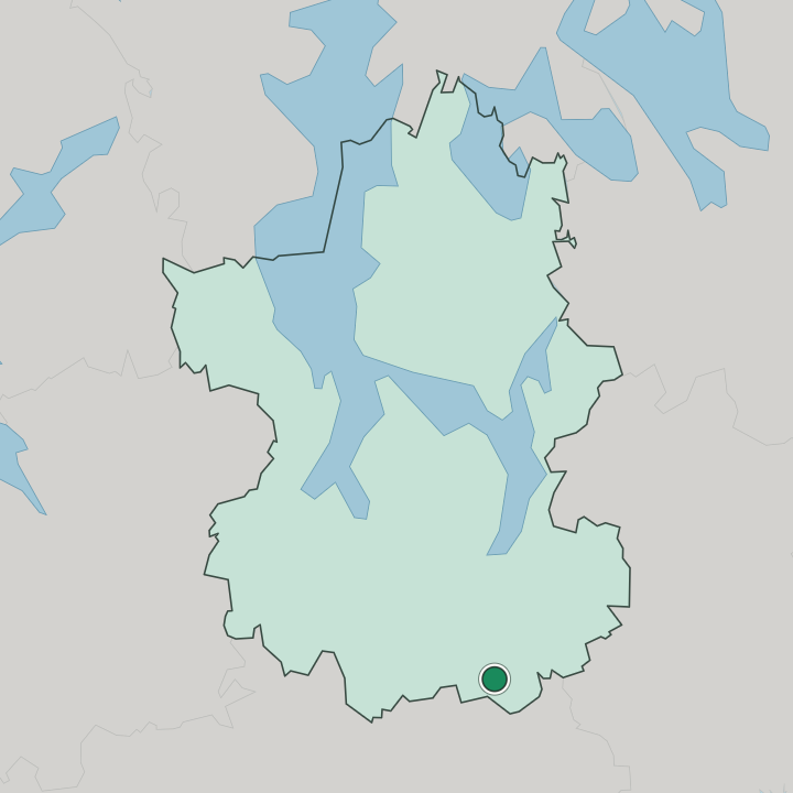 Map showing Artjärvi — In Paijat-Hame Region