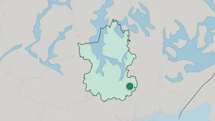 Map of Iitti in Finland