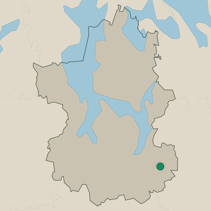Map showing Iitti in Paijat-Hame Region