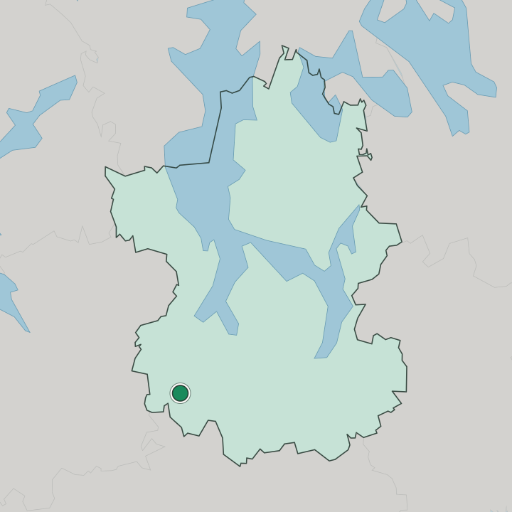 Map showing Kärkölä — In Paijat-Hame Region