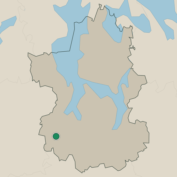 Map showing Kärkölä in Paijat-Hame Region
