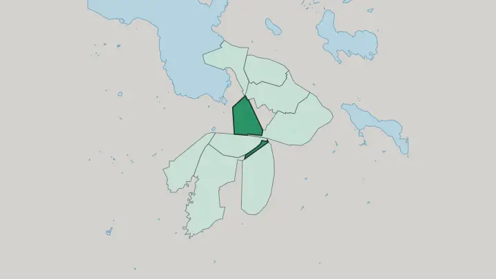 Map of Anttilanmäki in Lahti