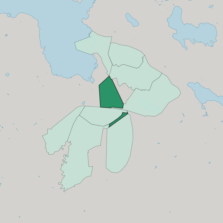 Map showing Anttilanmäki — In Lahti