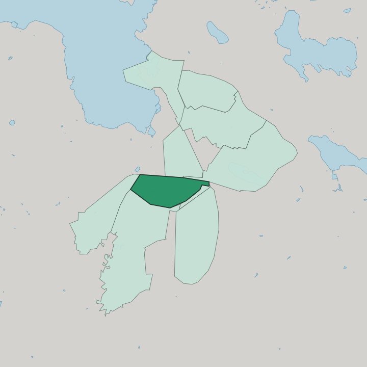 Map showing Asemantausta — In Lahti