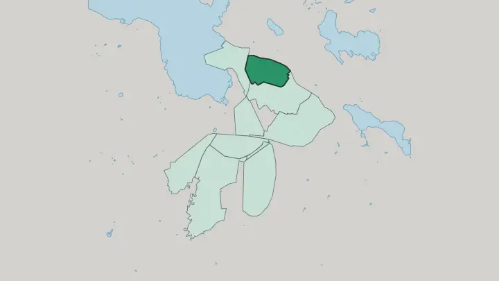 Map of Kivimaa in Lahti