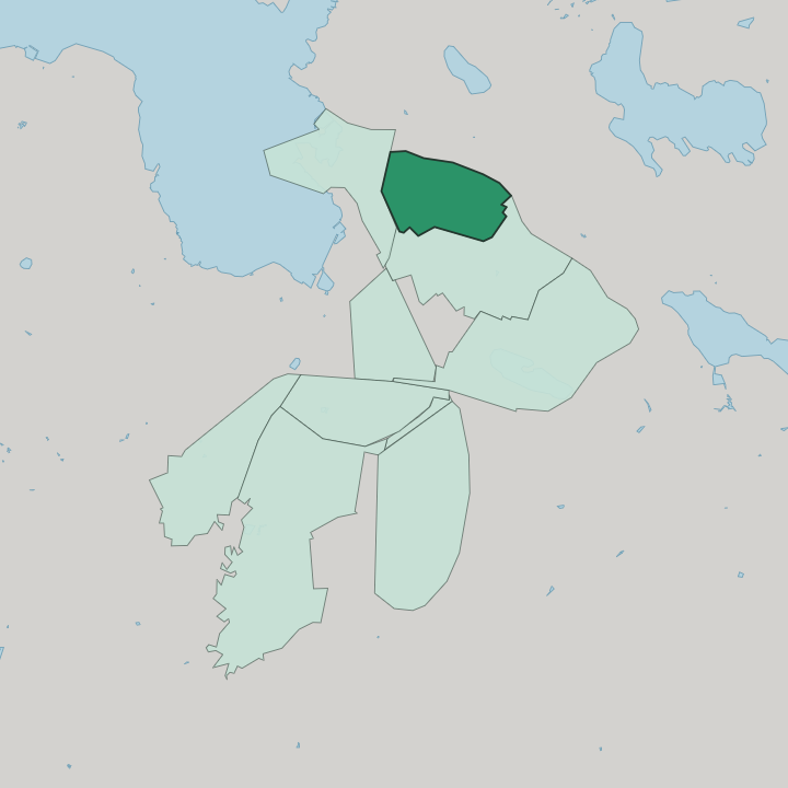 Map showing Kivimaa — In Lahti