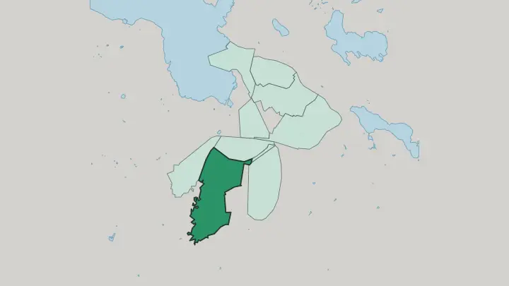 Map of Laune in Lahti