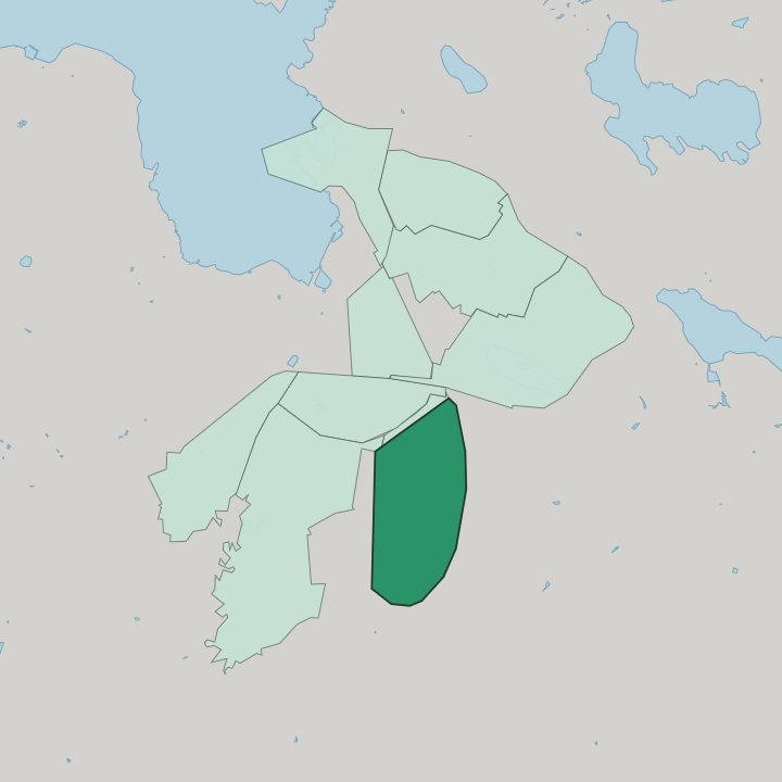 Map showing Liipola — In Lahti