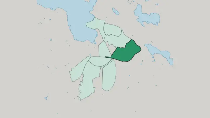 Map of Möysä in Lahti