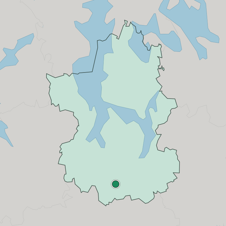 Map showing Orimattila — In Paijat-Hame Region