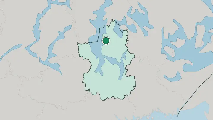 Map of Sysmä in Finland