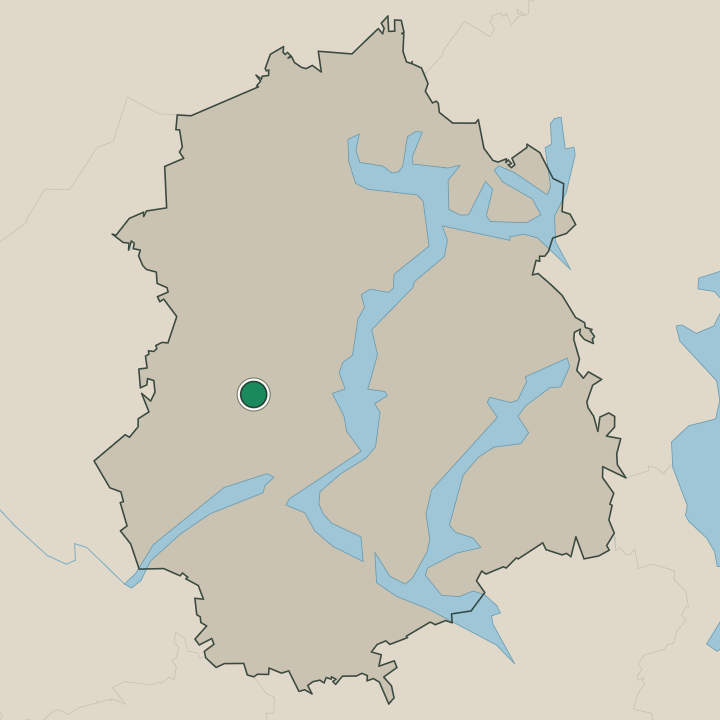 Map showing Hämeenkyrö in Pirkanmaa