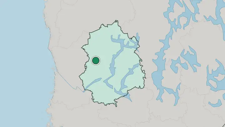 Map of Ikaalinen in Finland