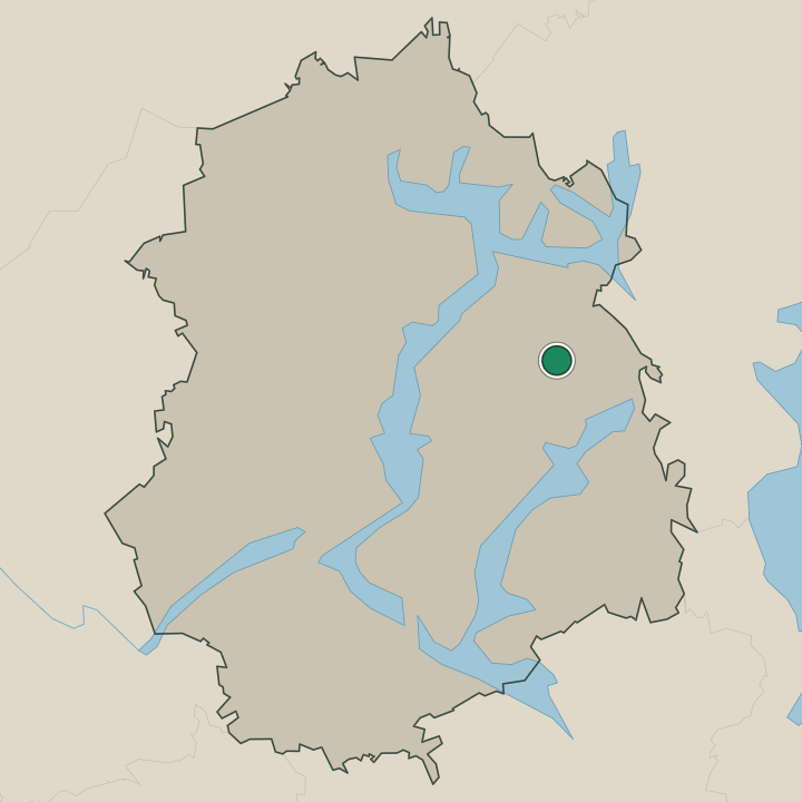 Map showing Juupajoki in Pirkanmaa