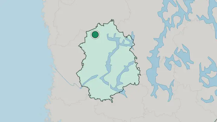 Map of Kihniö in Finland