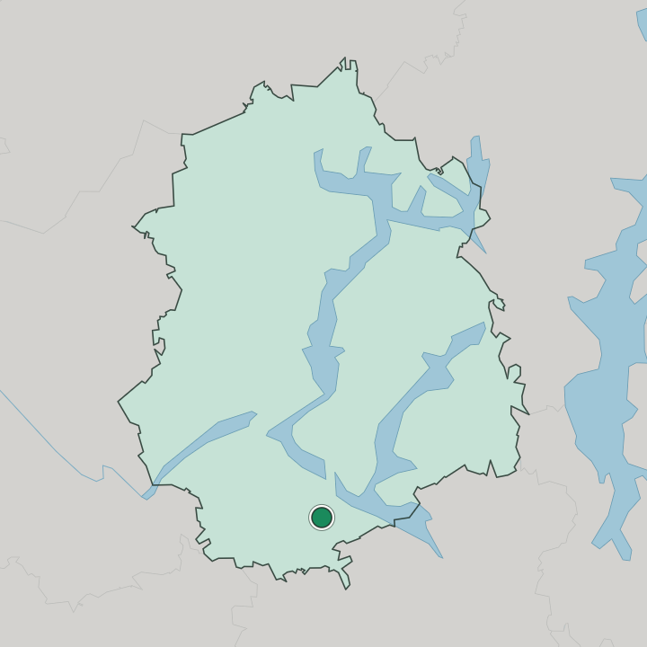 Map showing Kylmäkoski — In Pirkanmaa