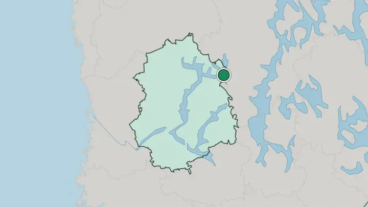 Map of Mänttä in Finland