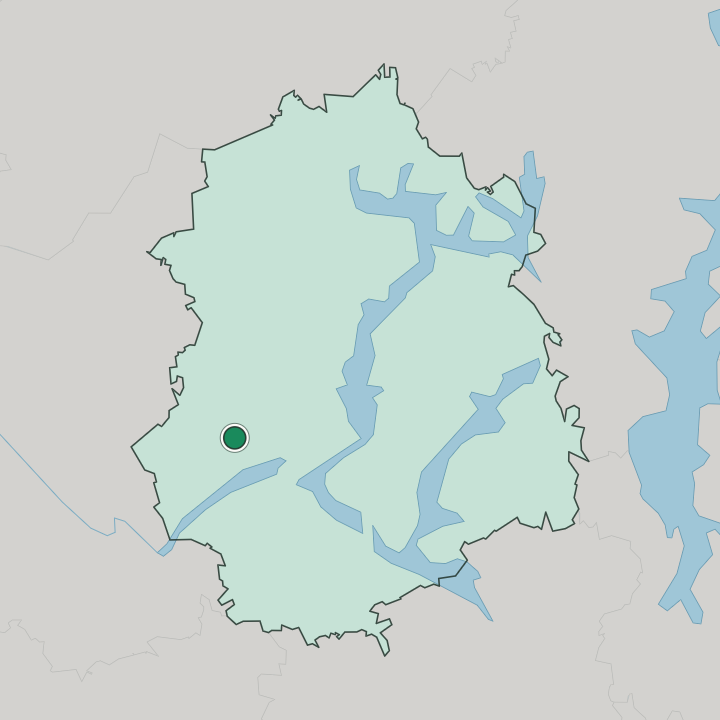 Map showing Mouhijärvi — In Pirkanmaa