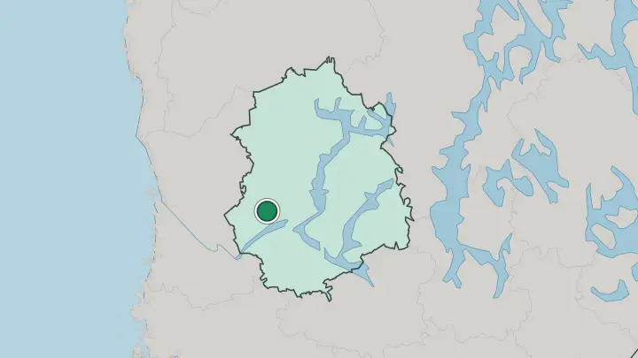 Map of Mouhijärvi in Finland