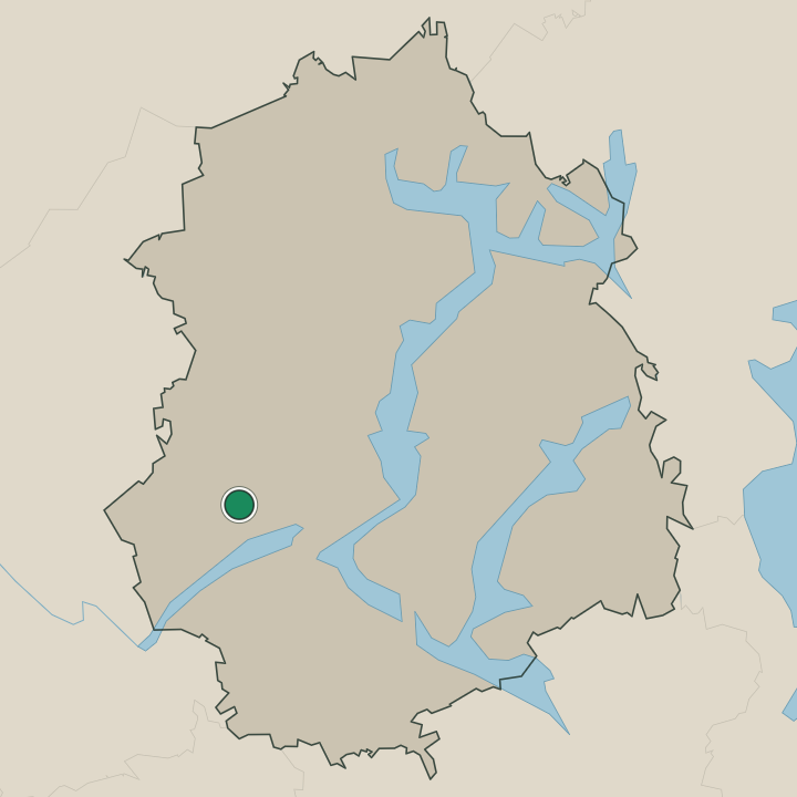 Map showing Mouhijärvi in Pirkanmaa