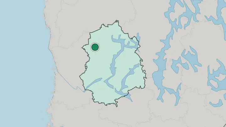 Map of Parkano in Finland