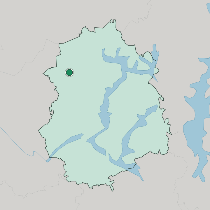 Map showing Parkano — In Pirkanmaa