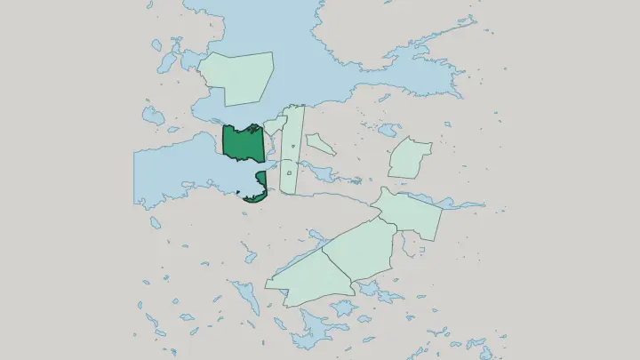 Map of Amuri in Tampere