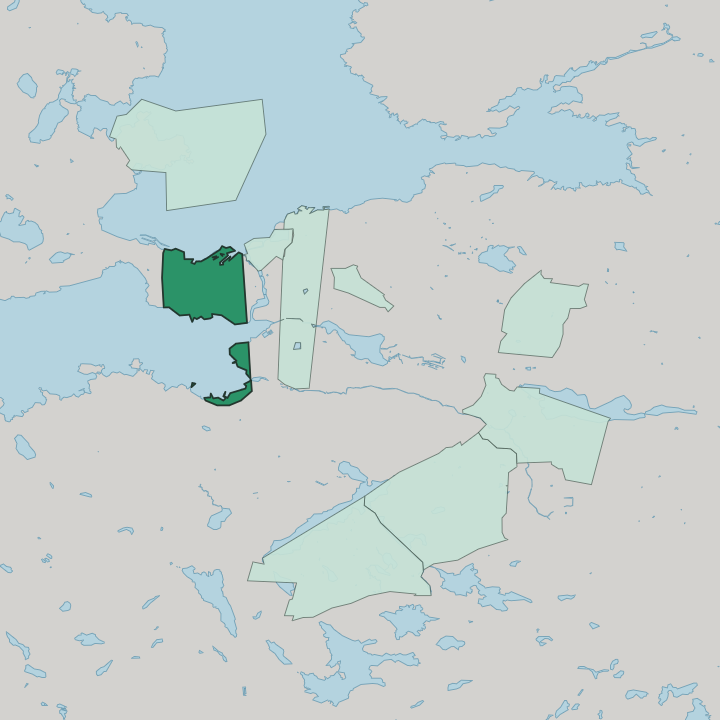 Map showing Amuri — In Tampere