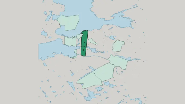 Map of Tammela in Tampere