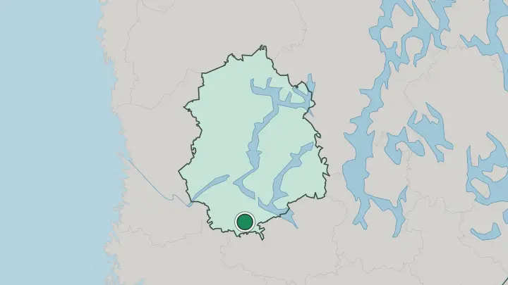 Map of Urjala in Finland