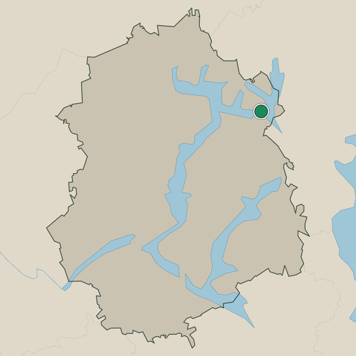 Map showing Vilppula in Pirkanmaa