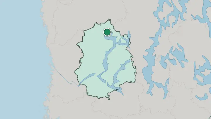 Map of Virrat in Finland