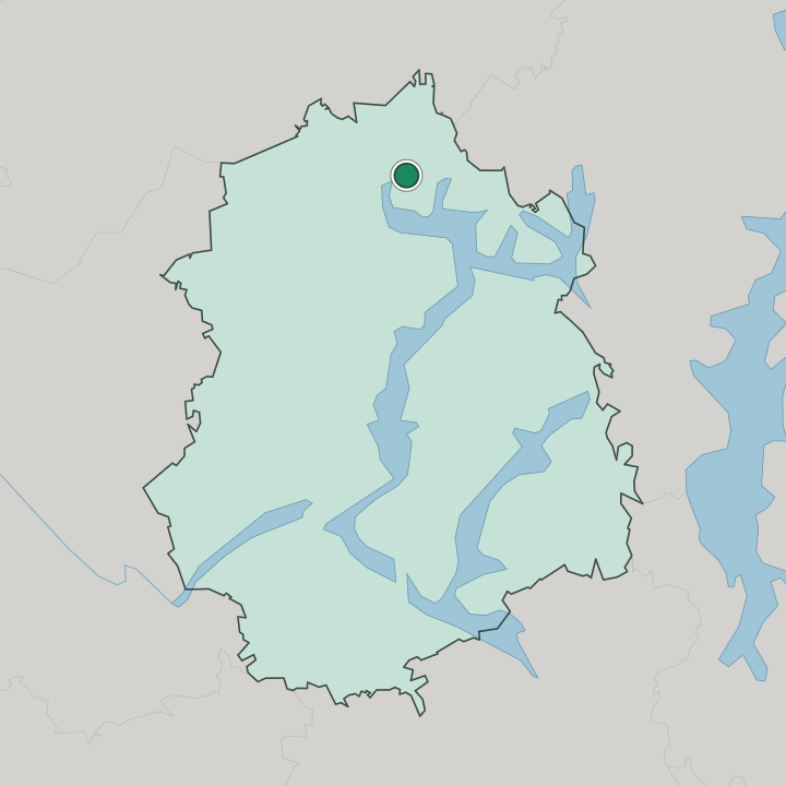 Map showing Virrat — In Pirkanmaa