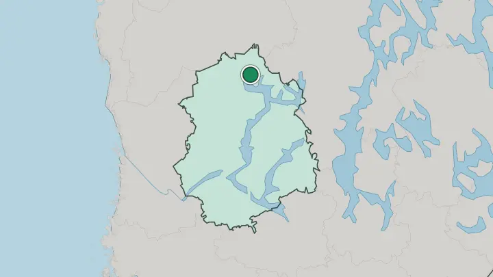Map of Virrat in Finland