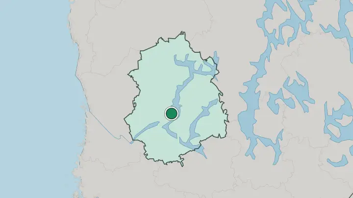 Map of Ylöjärvi in Finland