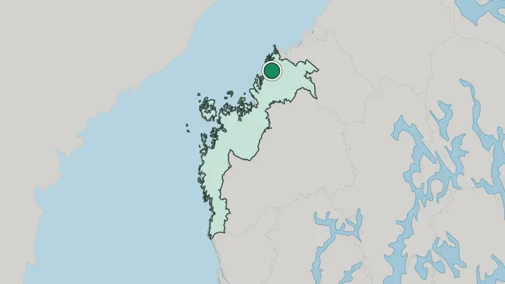 Map of Jakobstad in Finland