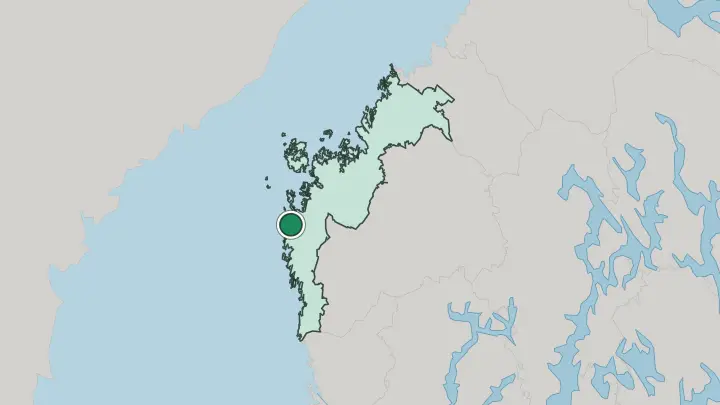 Map of Korsnäs in Finland