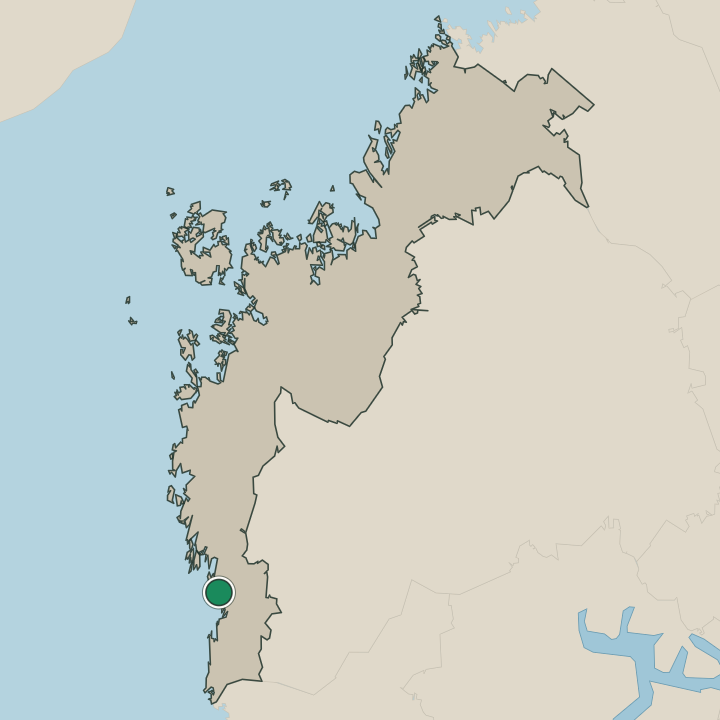 Map showing Kristinestad in Pohjanmaa