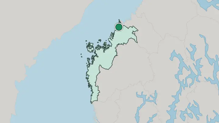 Map of Larsmo in Finland