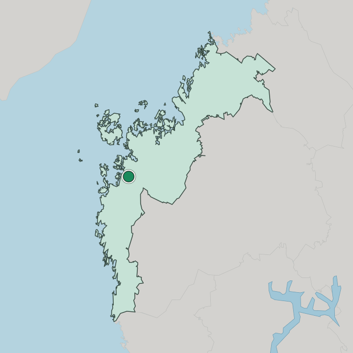 Map showing Malax — In Pohjanmaa